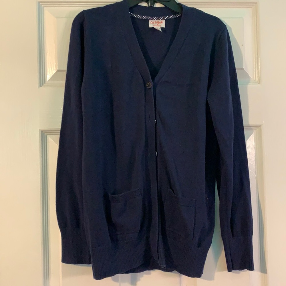 Cat & Jack Navy Blue Cardigan